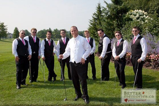 Wedding photo at Deer Creek Golf Club, Ajax