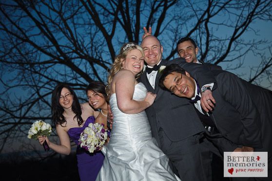 Wedding photo at Oshawa Golf & Curling Club, Oshawa