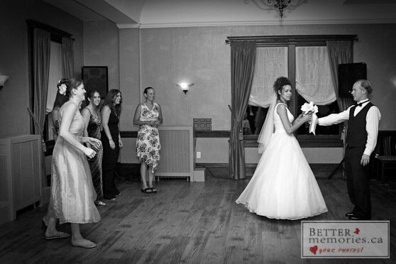 Wedding photo at Whitby Centennial Building, Whitby