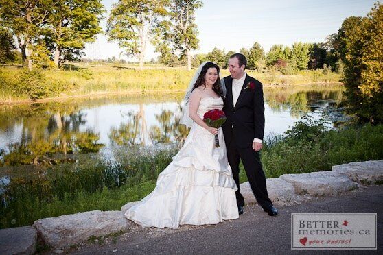 Wedding photo at Deer Creek Golf Club, Ajax