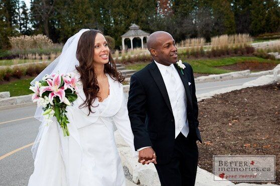 Wedding photo at Deer Creek Golf Club, Ajax
