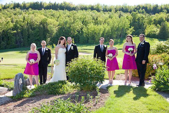 Wedding photo at Greystone Golf Club, Milton