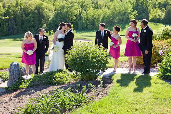 Wedding photo at Greystone Golf Club, Milton