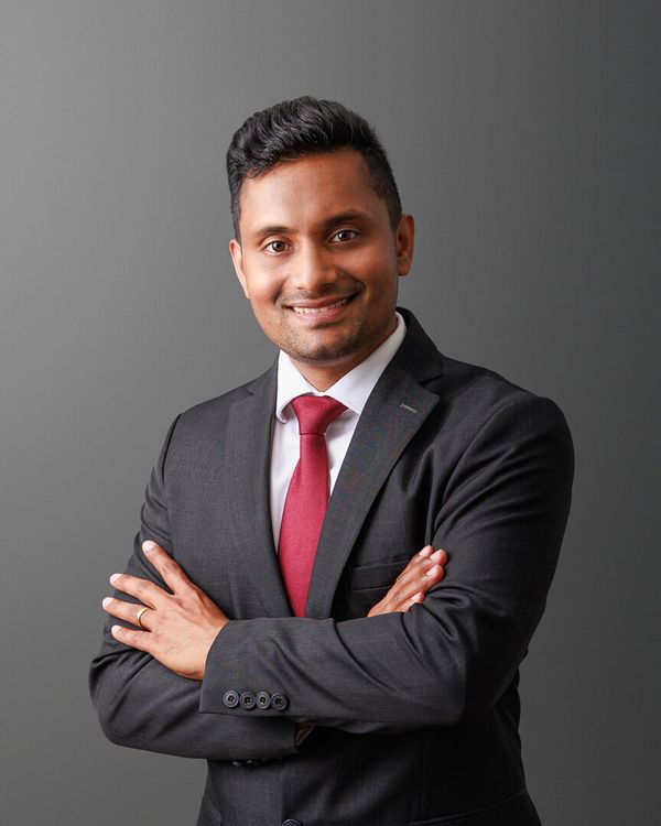 Professional business headshot
