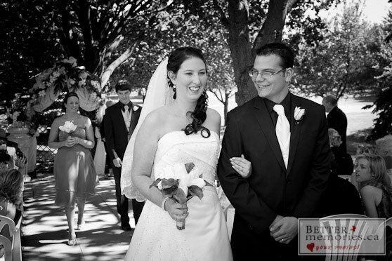 Wedding photo at Kedron Dells Golf Club, Oshawa