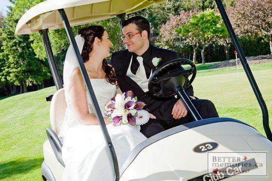 Wedding photo at Kedron Dells Golf Club, Oshawa