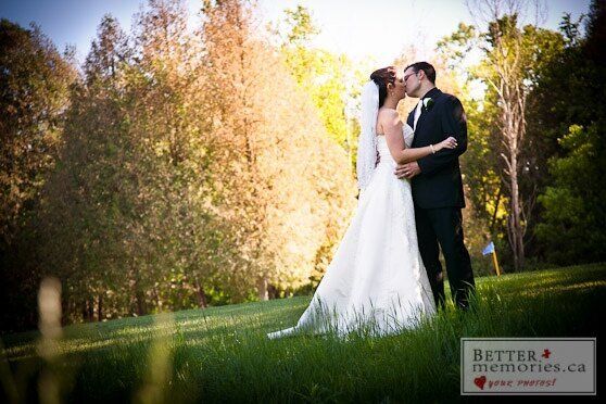Wedding photo at Kedron Dells Golf Club, Oshawa