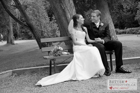 Wedding photo at Kedron Dells Golf Club, Oshawa