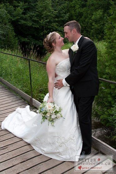 Wedding photo at Kedron Dells Golf Club, Oshawa