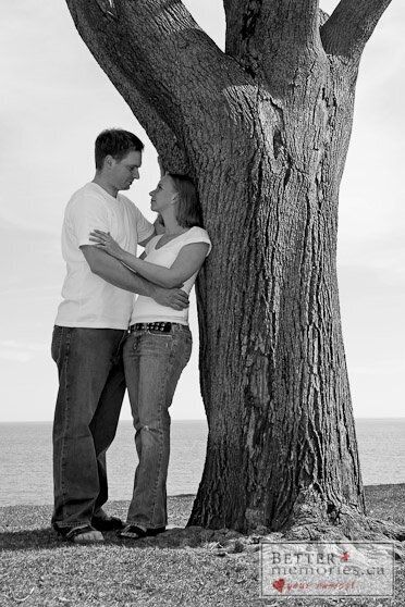 Engagement photos at Lakeview Park, Oshawa