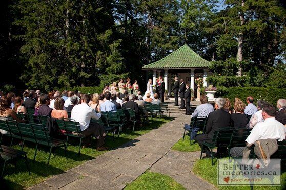 Wedding photo at Parkwood Estate, Oshawa
