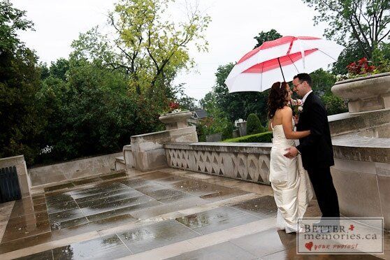 Wedding photo at Parkwood Estate, Oshawa