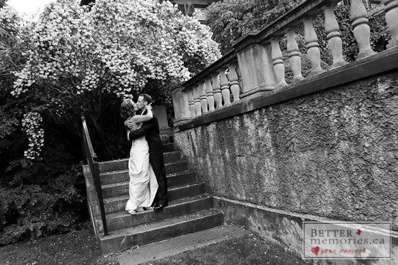 Wedding photo at Parkwood Estate, Oshawa