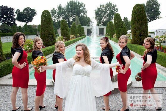 Wedding photo at Parkwood Estate, Oshawa