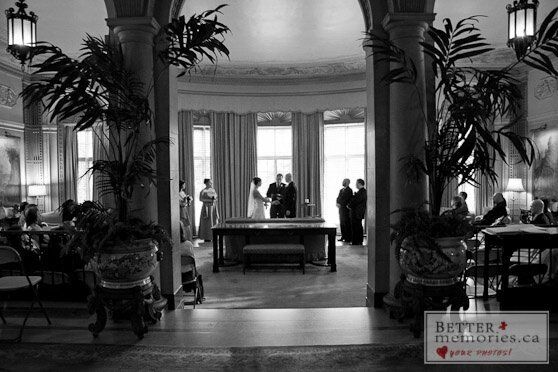 Wedding photo at Parkwood Estate, Oshawa