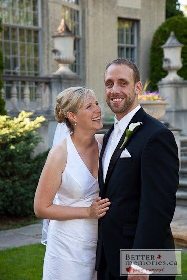 Wedding photo at Parkwood Estate, Oshawa