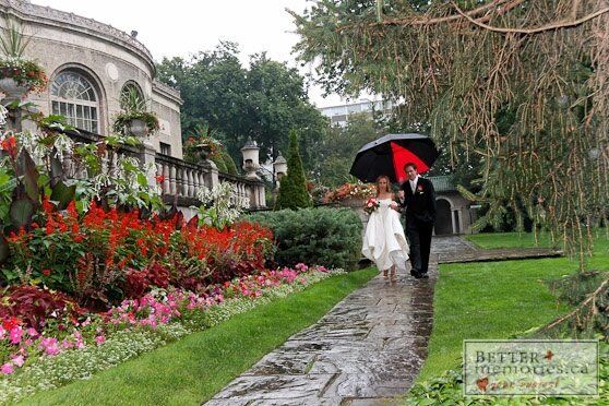 Wedding photo at Parkwood Estate, Oshawa