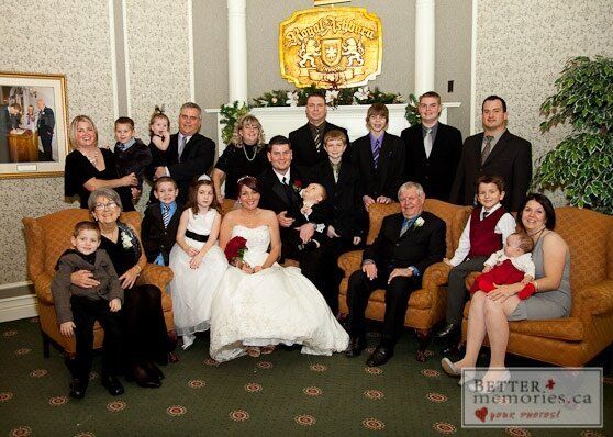 Wedding photo at Royal Ashburn Golf Club, Whitby