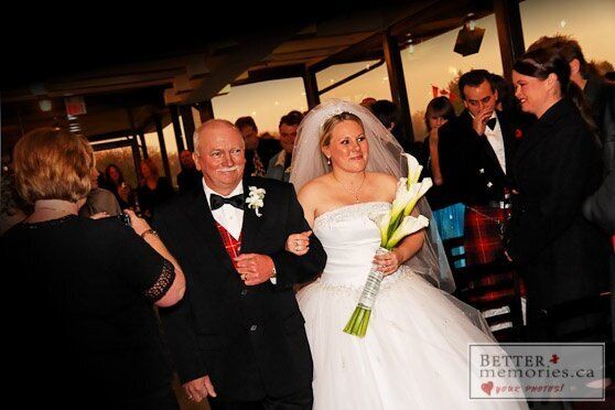 Wedding photo at Royal Ashburn Golf Club, Whitby