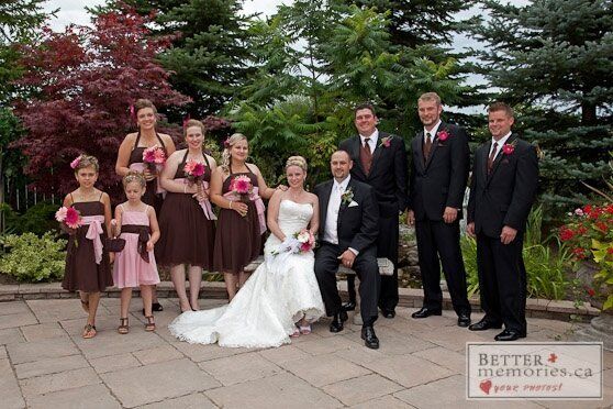 Wedding photo at Tosca Banquet & Conference Centre, Oshawa