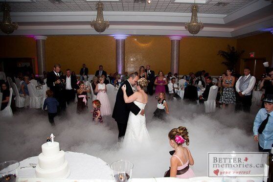 Wedding photo at Tosca Banquet & Conference Centre, Oshawa