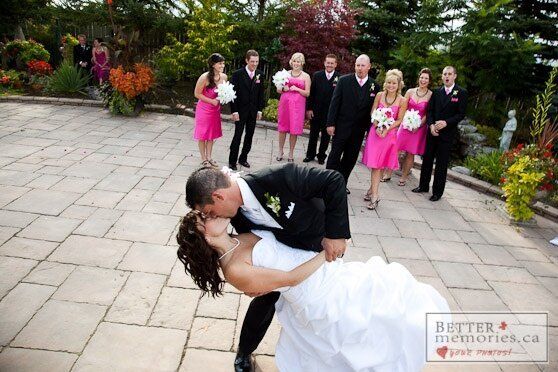 Wedding photo at Tosca Banquet & Conference Centre, Oshawa