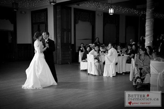 Wedding photo at Trafalgar Castle, Whitby
