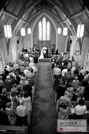 Wedding photo at Trafalgar Castle, Whitby